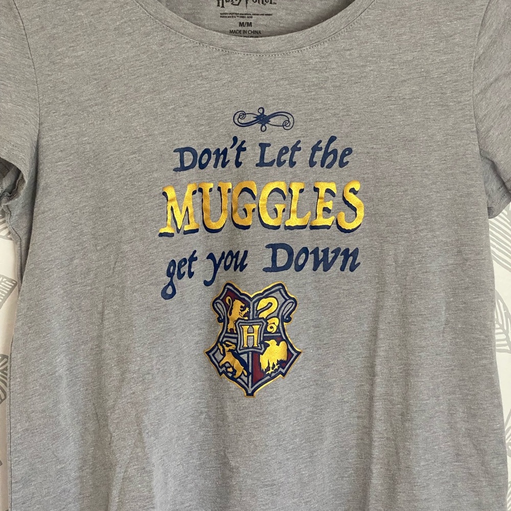 Harry Potter Gray T-shirt, Size - M